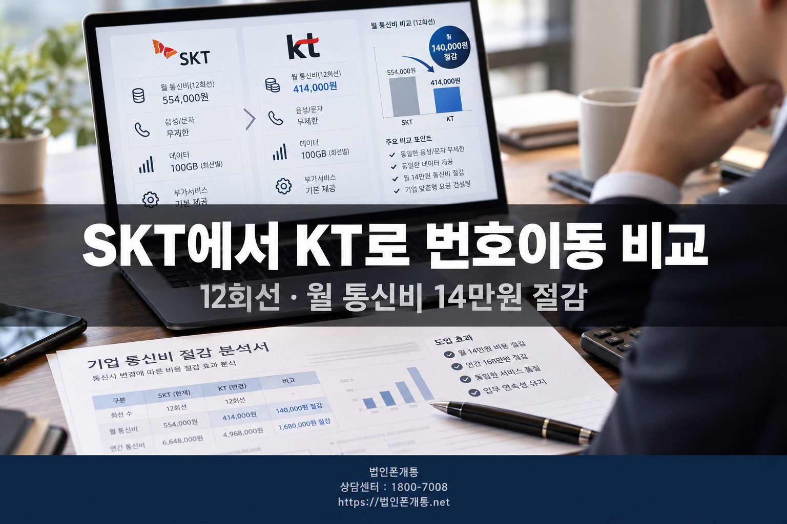 법인폰 계약 확인 사항 안내